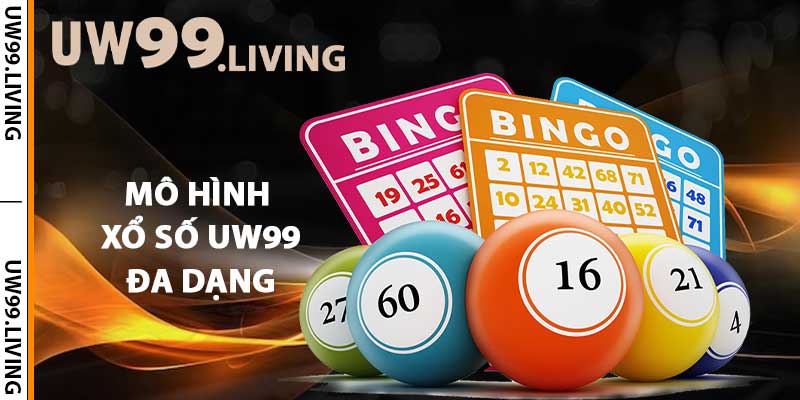 Mô hình xổ số UW99 đa dạng, hấp dẫn